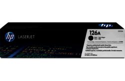 HP 126A Black Original LaserJet Toner Cartridge (CE310A)